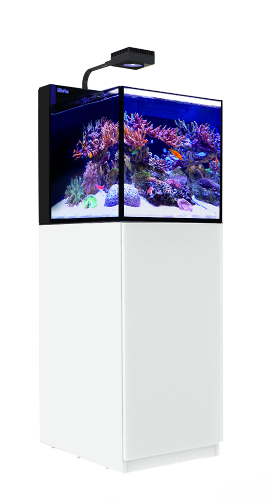 Red Sea Max Nano Peninsula with ReefLED 50 with Cabinet - Black or White - SPECIAL ORDER