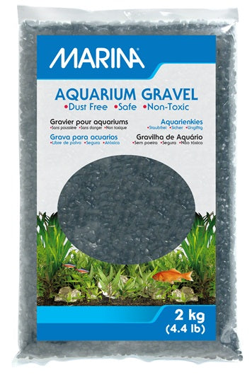 Marina Black Decorative Aquarium Gravel