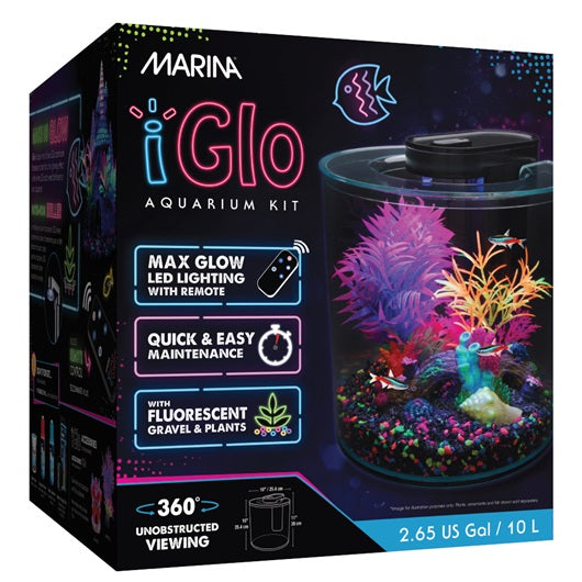Marina iGlo Aquarium Kit - 10 L (2.65 US gal)