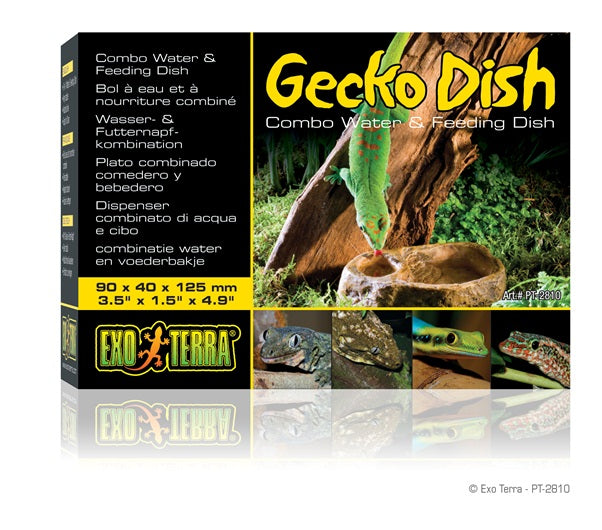 Exo Terra Gecko Water & Feeding Dish