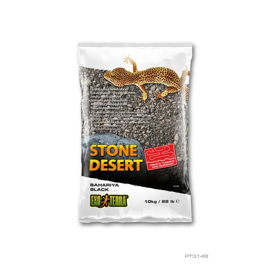 Exo Terra Stone Desert Substrates (Bahariya Black)