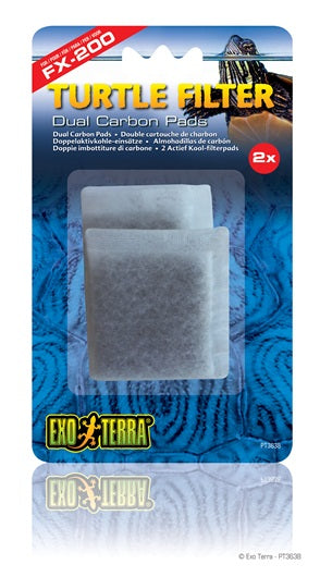  Exo Terra Carbon Pads for Turtle Filter FX200 