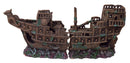 AquaFit Polyresin Viking Shipwreck 20.5x5.5x9"
