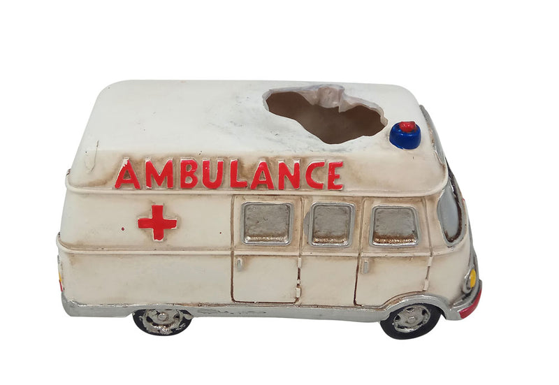 AquaFit Polyresin Ambulance 5x2.5x2.75"