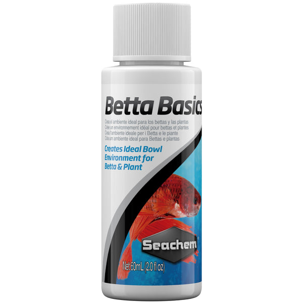 Seachem Betta Basics 2L - Fighting Fish Water Conditioner - pH Buffer 7.0  Bettas